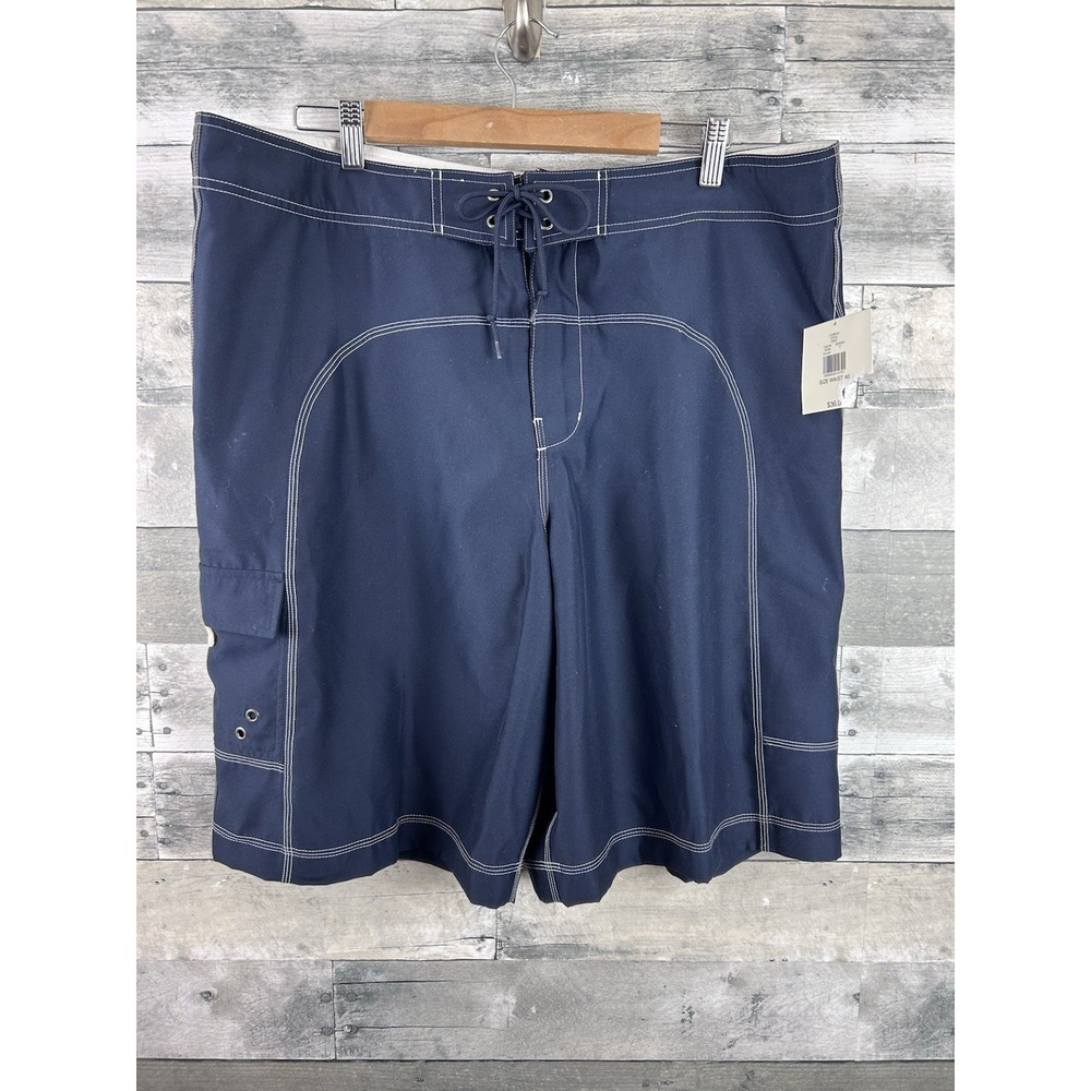 Free Territories Men's Blue Bathing Suit Shorts 40